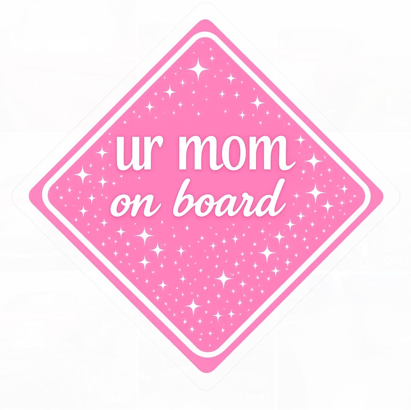 MILF on board sticker